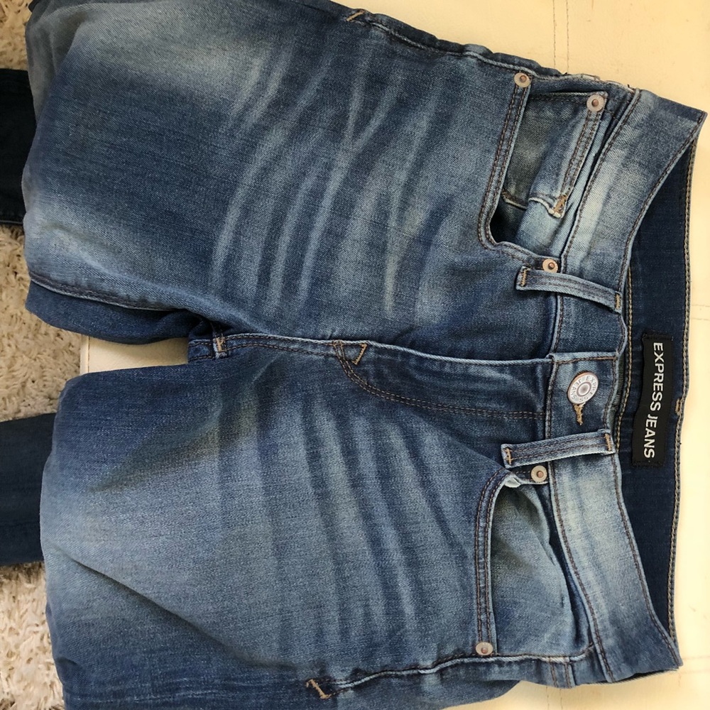 Express boyfriend jeans light/medium